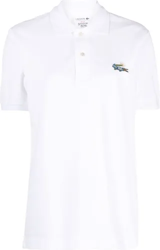 Logo-Patch Organic Cotton Polo Top