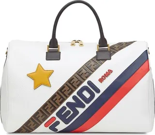 Fendi Mania Panelled Travel Bag