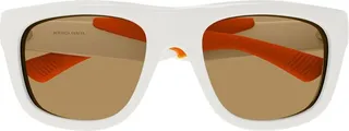 Bottega Veneta Square Frame Sunglasses