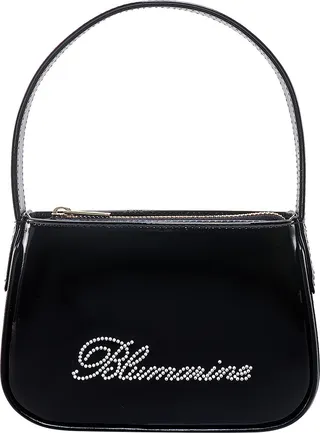 Patent leather handbag