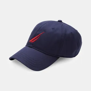 Nautica Mens J-Class Logo 6-Panel Cap