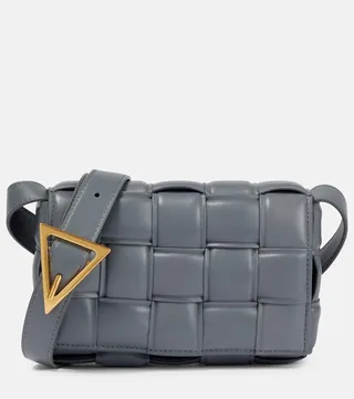 Padded Cassette leather shoulder bag