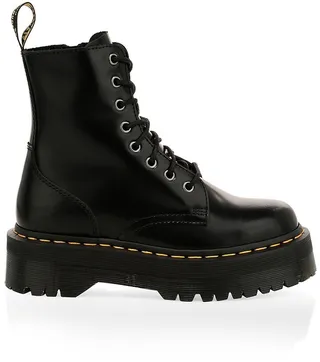 Jadon Leather Combat Boots