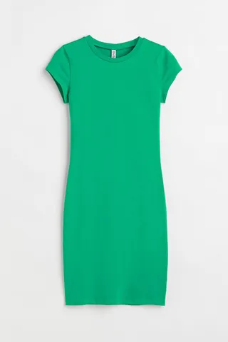 Cotton Bodycon Dress