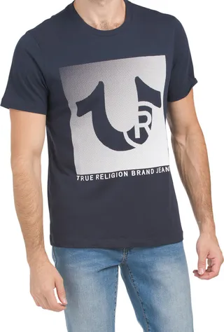 Short Sleeve Trademark Logo Tee