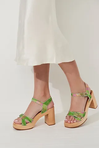 Swedish Sky High Clogs by Swedish Hasbeens at Free People