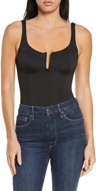 Scuba Corset Bodysuit