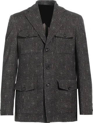 Suit Jacket Dark Brown
