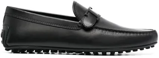 Logo Plaque Loafers