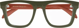 Alexander McQueen Eyewear Square-Frame Glasses