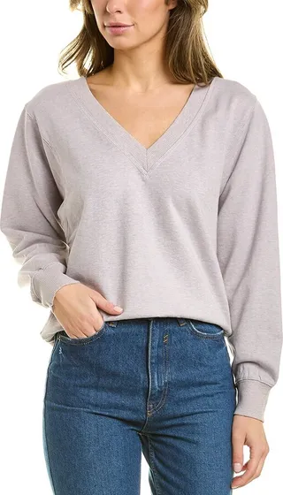 Splendid Botanical V-Neck Pullover