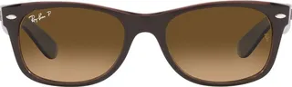 New Wayfarer 58mm Polarized Square Sunglasses