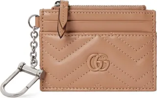 Marmont GG-logo leather keyring