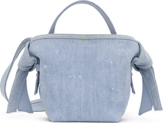 Acne Studios Blue Mini Musubi Shoulder Bag