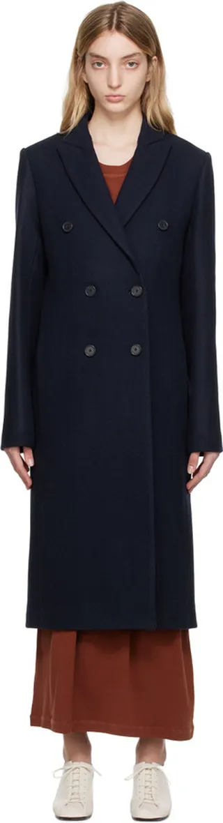 Joseph Navy New Camia Coat