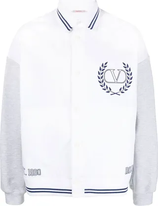 VLogo bomber jacket