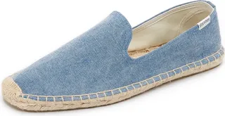 Soludos Washed Canvas Smoking Slipper