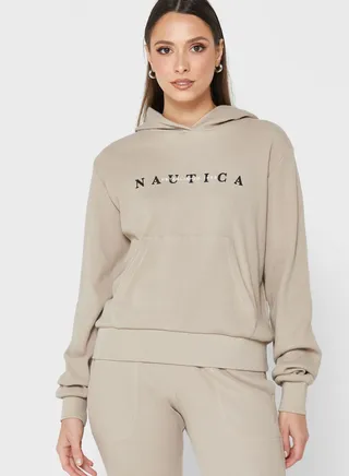Logo Knitted Hoodie