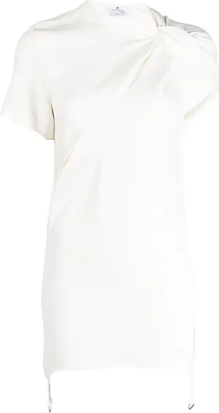Cut-Out Suspenders Mini Dress