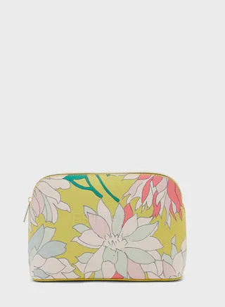 Flowrie Floral Printed Makeup Bag