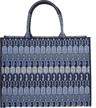 Opportunity L Shoppinh Bag In Jacquard Fabric