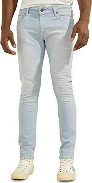 GUESS Men's Dyed Skinny Jeans
