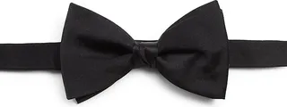 Pre-Tied Silk Satin Bow Tie