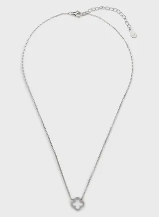 Contour Clover Necklace
