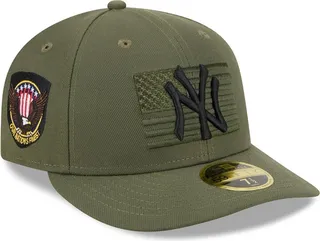 Men's New Era Green New York Yankees 2023 Armed Forces Day Low Profile 59FIFTY Fitted Hat