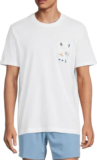 Print-Pocket T-Shirt