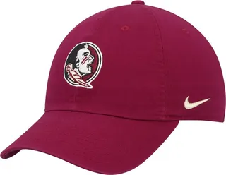 Men's Nike Garnet Florida State Seminoles Heritage86 Logo Performance Adjustable Hat