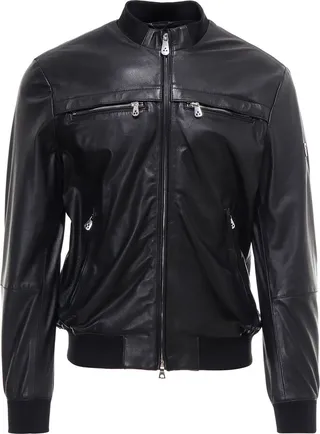 Leather jacket
