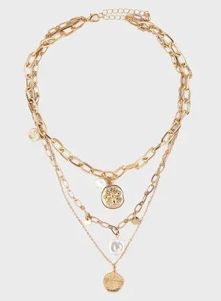 Twisted Double Layered Necklace