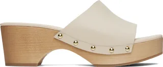Aeyde Off-White Bobbie Clogs