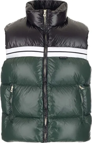 Palm Angels Colour-Block Track Puffed Vest