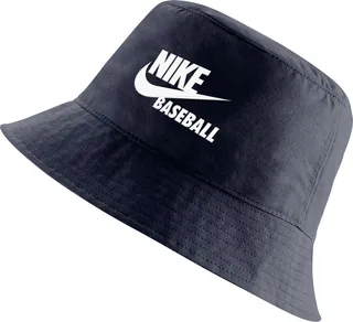 Nike Unisex Swoosh Baseball Bucket Hat in Blue