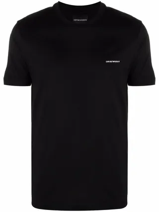 logo-print crew neck T-shirt