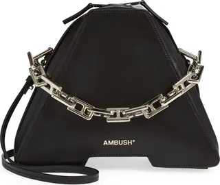 Tri Calfskin Crossbody Bag