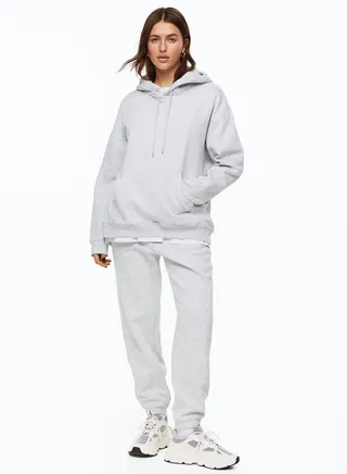 Drawstring Pocket Detail Hoodie