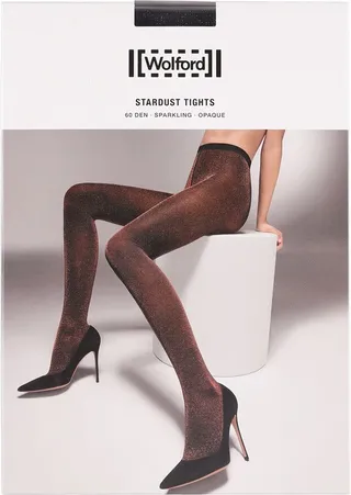 Stardust sparkling opaque tights