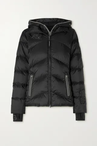 Bogner - Callie-d Hooded Quilted Down Ski Jacket - Black