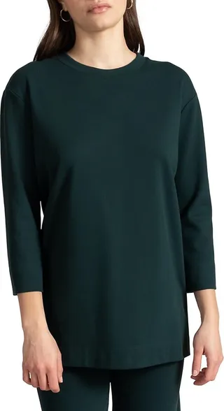 Rio Oversized Crewneck Tunic Dress