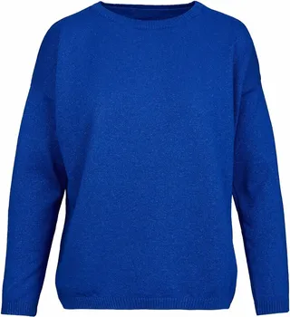 At Last... - Cashmere Sparkle Sweater In Royal Blue
