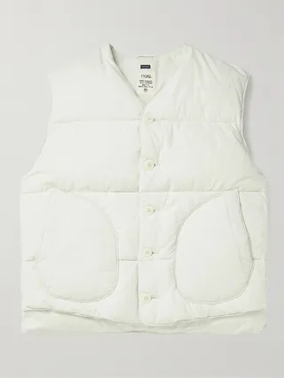 Quilted Cotton-Blend Down Gilet