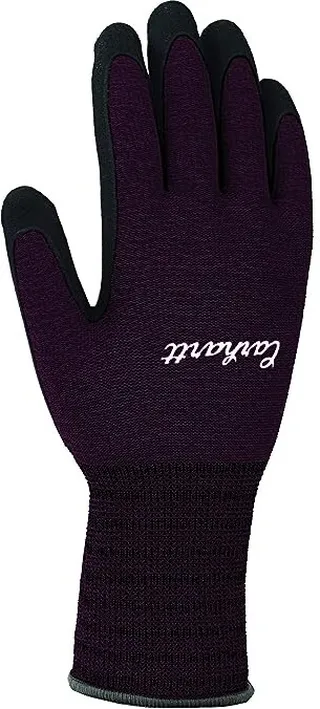 Carhartt Womens All Purpose Nitrile Grip Glove (Deep Wine) Extreme Cold Weather Gloves