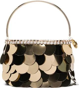 Large Sequin Tote Bag