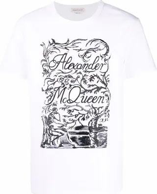 logo-print cotton T-shirt