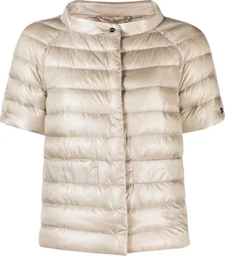 Short-Sleeve Padded Jacket