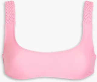 Elle woven bikini top