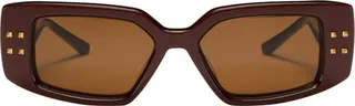 Valentino Eyewear Rectangular Frame Sunglasses